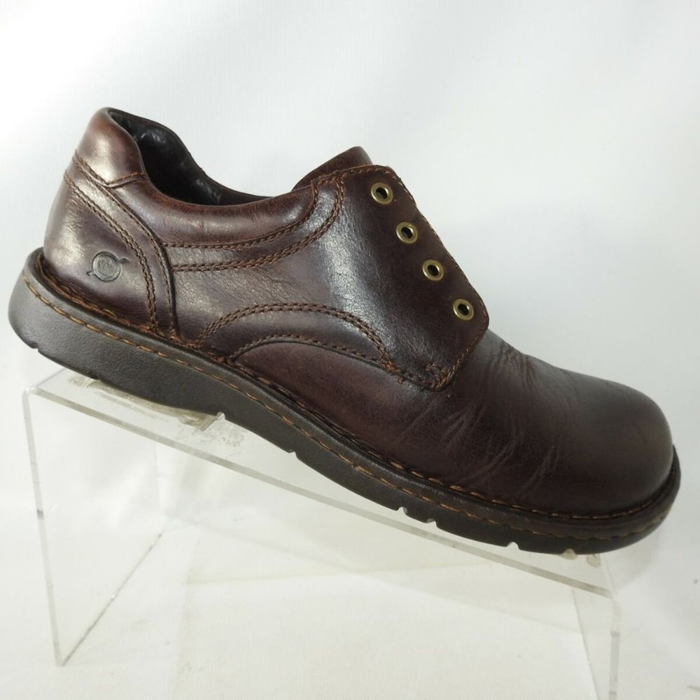 Born Size 8.5 M Brown Leather Derby Mens R4B27